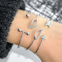 Load image into Gallery viewer, Love Arrow Knot Cactus  Bangle Set