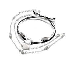 Load image into Gallery viewer, Arrow Knot Round Crystal Bracelet Set