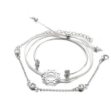 Load image into Gallery viewer, Arrow Knot Round Crystal Bracelet Set