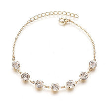 Load image into Gallery viewer, Crystal Beads Anklet