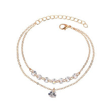 Load image into Gallery viewer, Crystal Beads Anklet