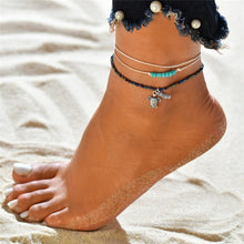 Load image into Gallery viewer, Starfish Turtle Anklet