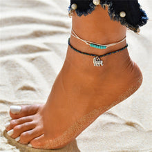 Load image into Gallery viewer, Starfish Turtle Anklet