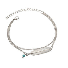 Load image into Gallery viewer, Feather Anklet