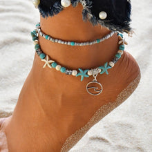 Load image into Gallery viewer, Starfish  Anklet