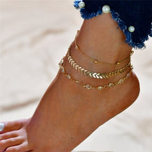 Load image into Gallery viewer, Dolphin Turtle Anklet