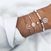Load image into Gallery viewer, Tree Beads Bracelet Set