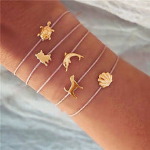 Load image into Gallery viewer, Turtle Dolphin Shell  Bracelets